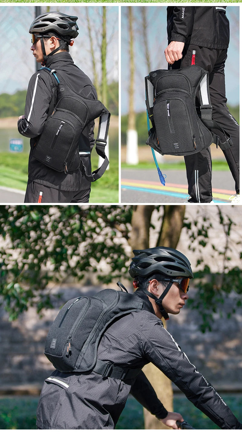 WEST BIKING Hidratacijski ruksak za biciklizam — 10 L