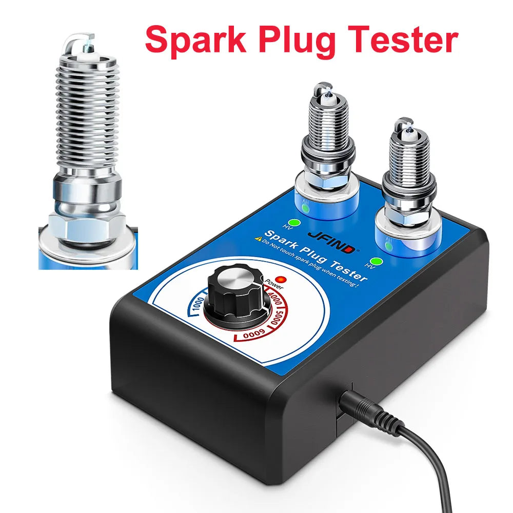 Tester svjećice, dvostruka bušotina, dijagnostički alat, automobil 12V, tester svjećice 0-6000rpm, detektor paljenja motora