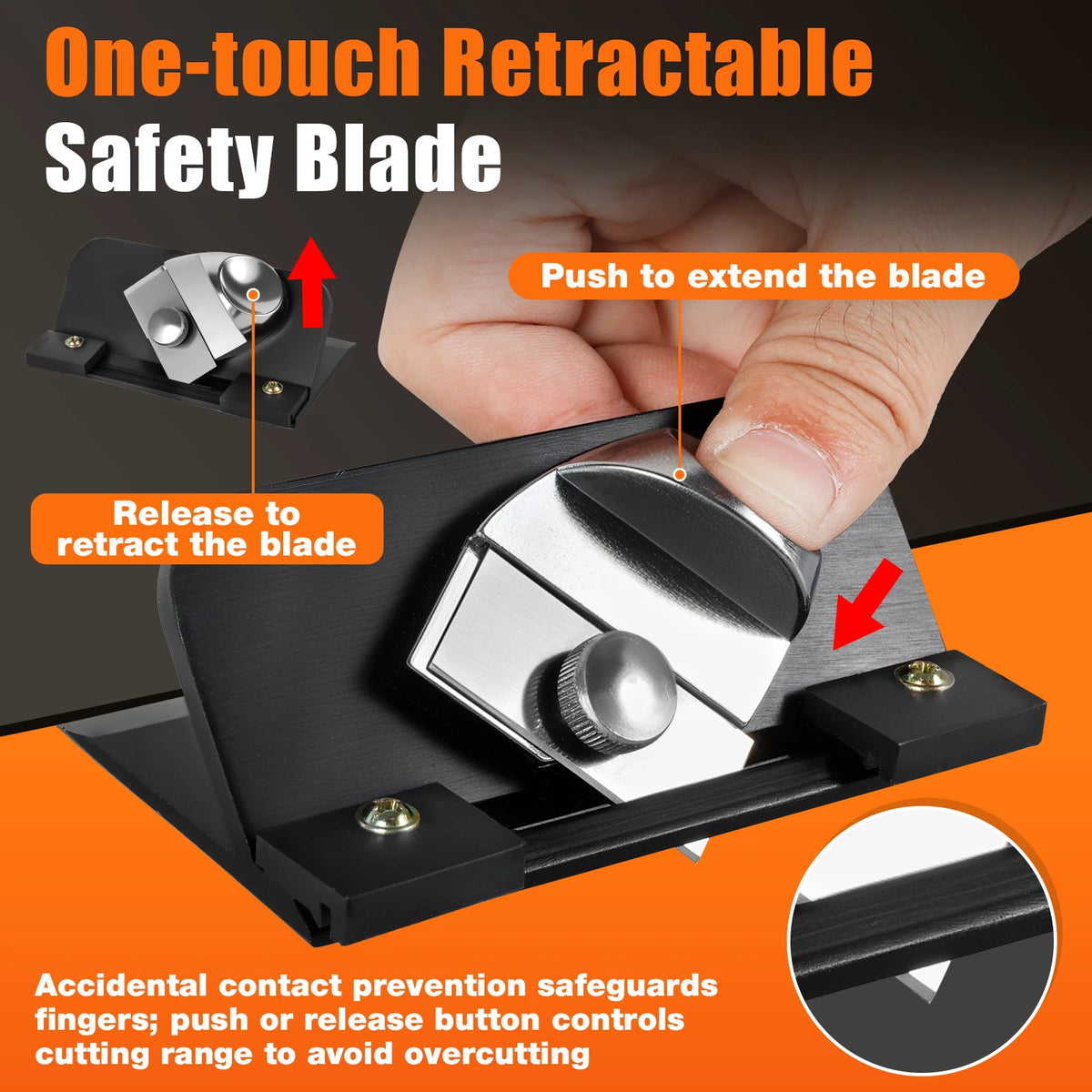 45-Degree Bevel Mat-Board Cutter, Retractable Blade