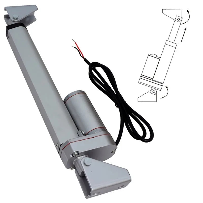 Metal Linear-Actuator Mounting Brackets