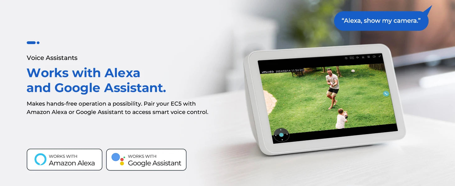 IMILAB EC5 Telecamera Floodlight 2K con tracciamento a 360° e visione notturna
