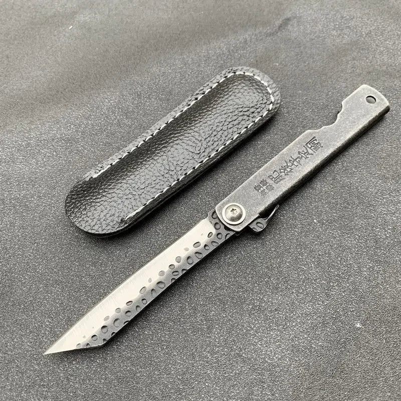 Higonokami Japon Mini Cep Katlanır Bıçak VG10 Dama Çeliği