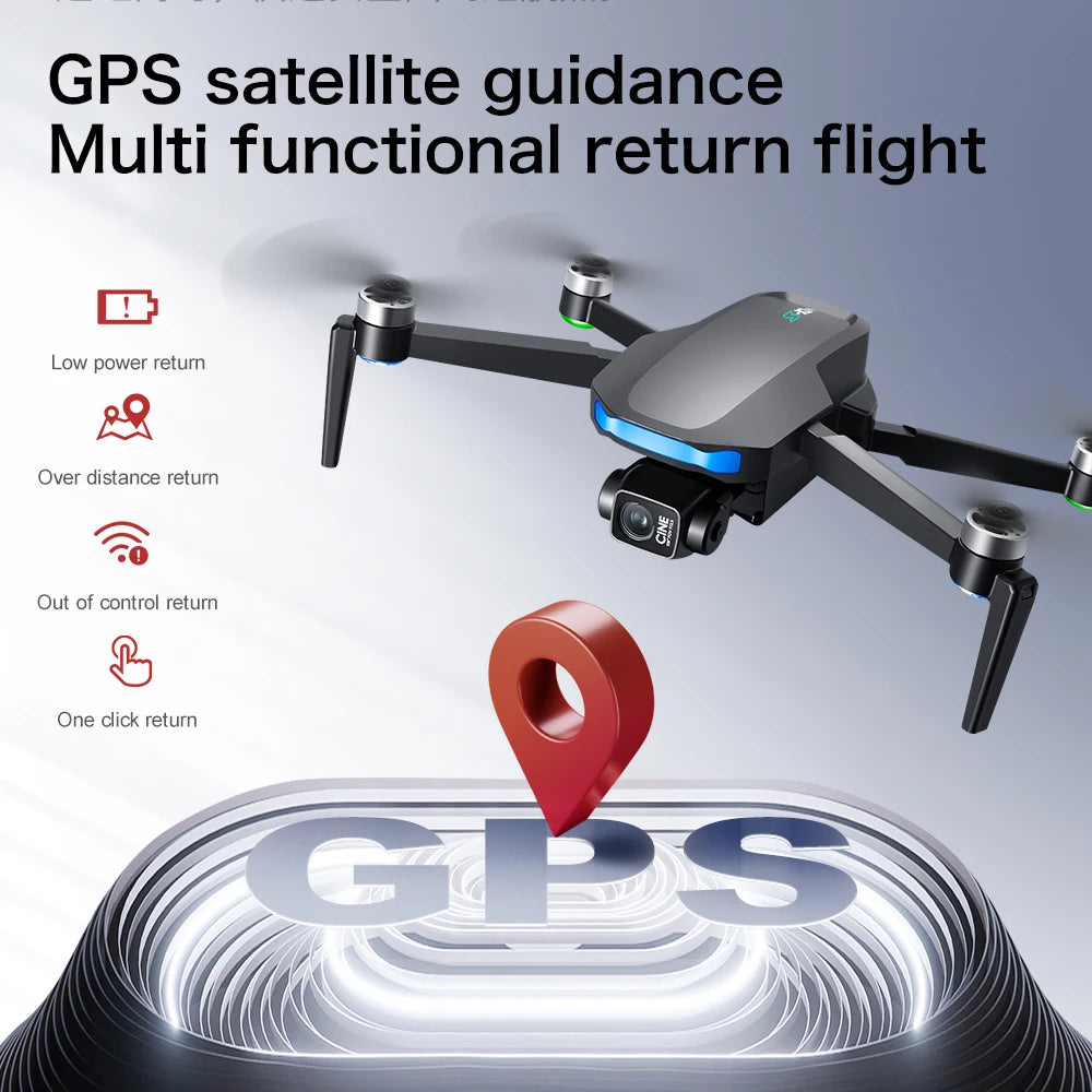 S-X1 MAX Profesyonel GPS Drone 4K Gimbal Kameralı