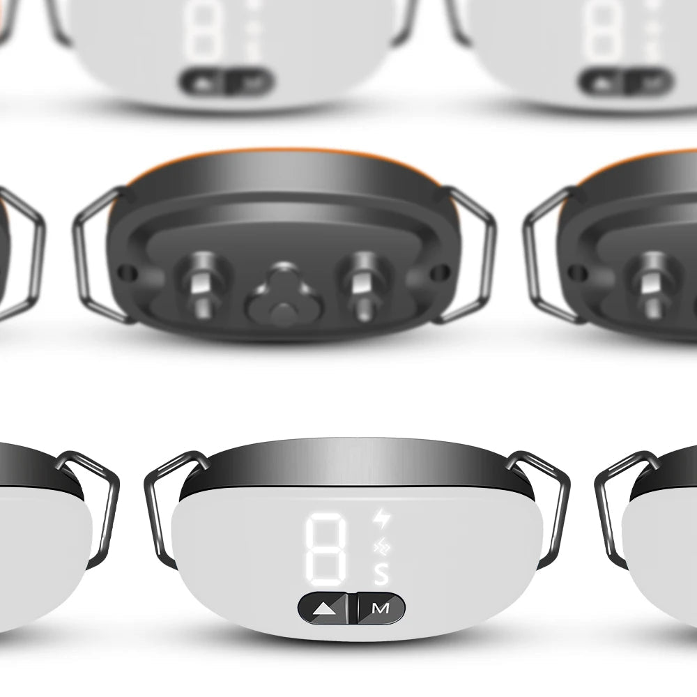 2024 new smart Dog Bark Collar,Rechargeable Smart Barking Collar, Anti Bark Training Collar Adjustable Sensitivity 