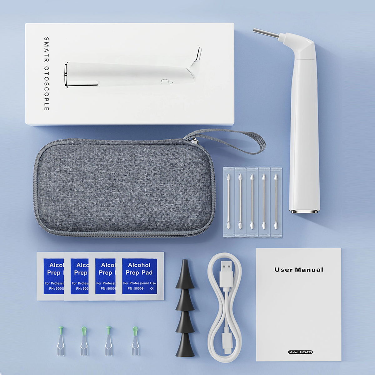 Wireless Otoscope - Camera and Accessory Options
