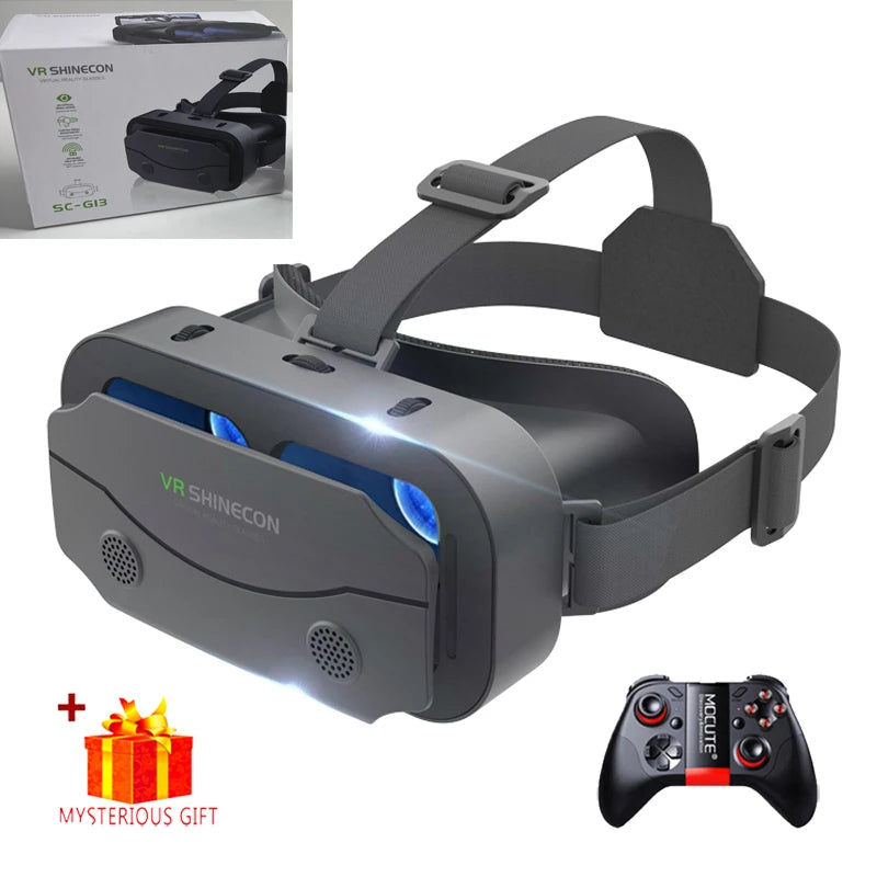 VR brýle 3D virtuální realita, headset, helma, čočky, brýle, chytré pro smartphony, mobilní hry, sada Viar Viewer