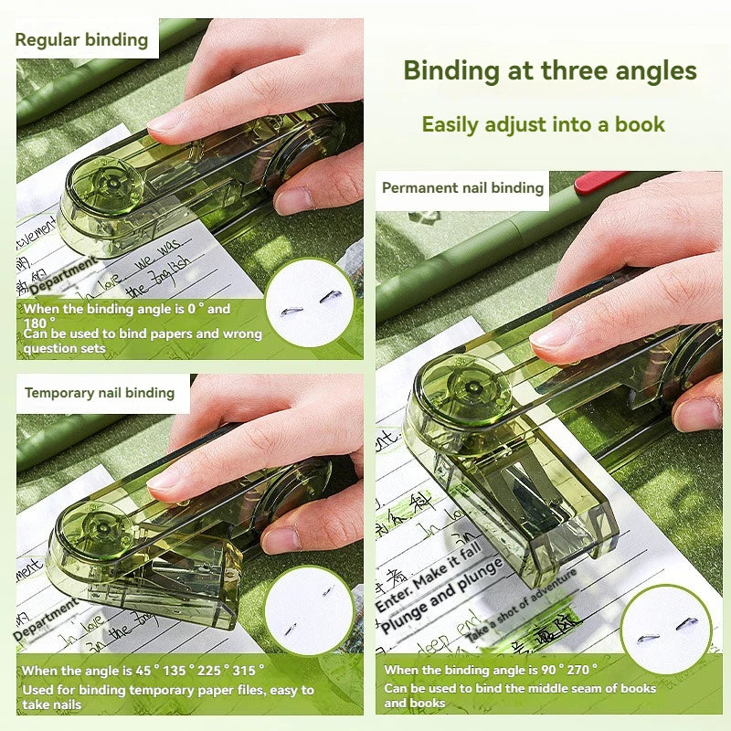 Rotating-Head 24/6 Mini Stapler