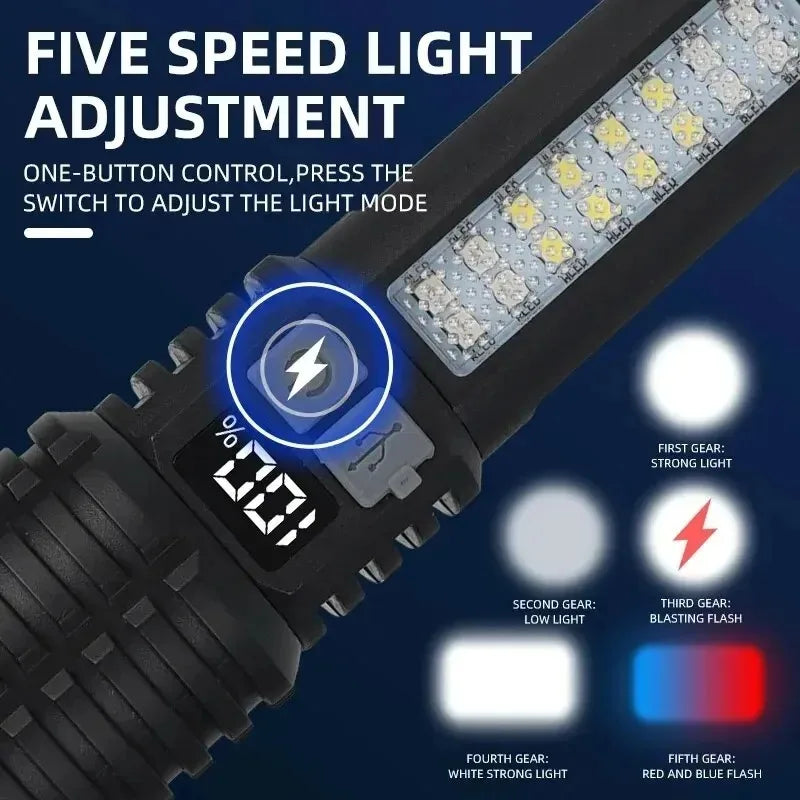 Faro LED ricaricabile in opzioni multipack