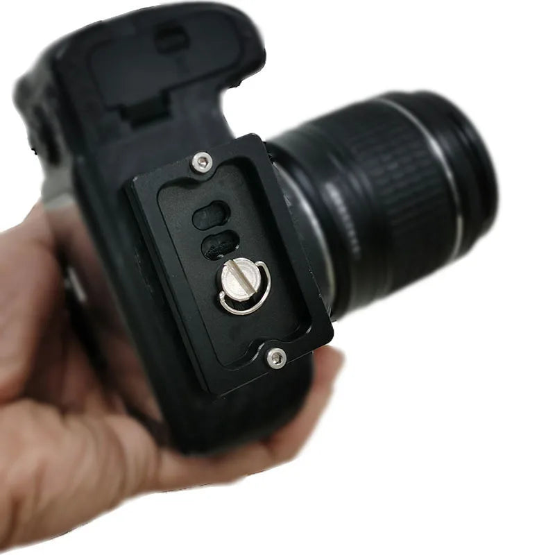 Quick-Release Camera Plate with 1/4 Inch Screw