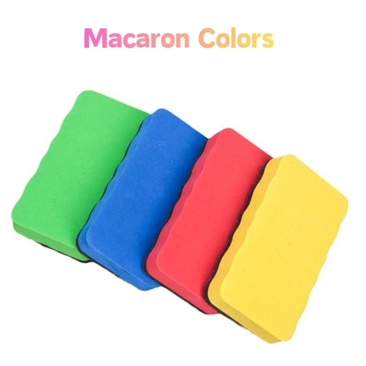 Magnetic Whiteboard Erasers, Pack of 7