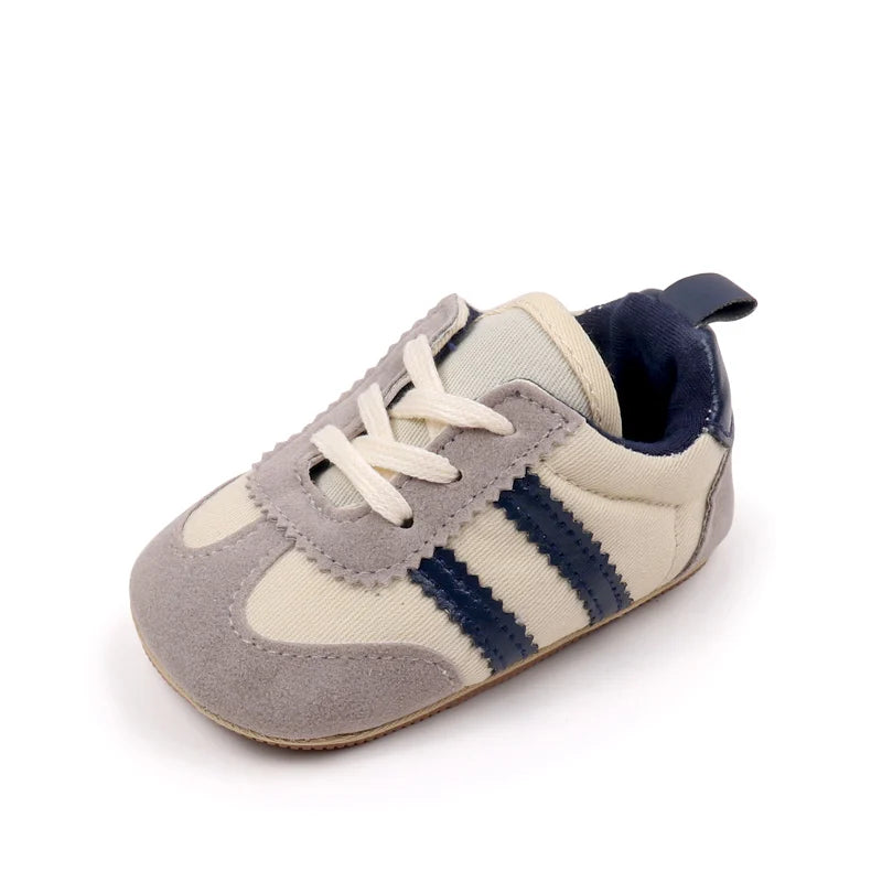 Baby Casual Sports Shoes with PVC Sole