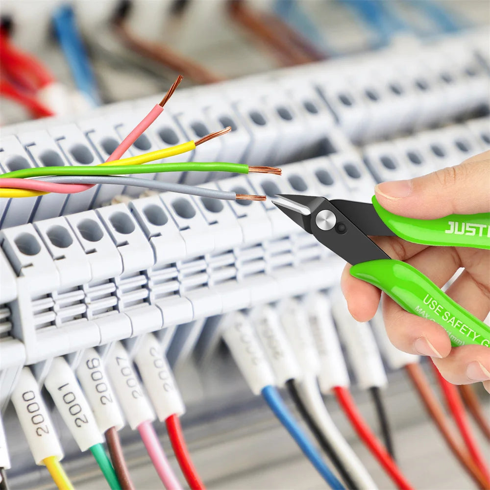 1Pc Universal Pliers Multi Functional Tool Electrical Wire Cable Cutters Cutting Side Snips Flush Carbon Steel Nipper Hand Tools 