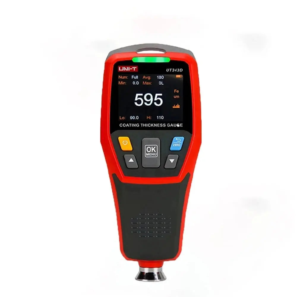 UNI-T UT343D Coating Thickness Gauge 0.1 Micron/0-1250um Automotive Paint Film Thickness Tester To Measure FE/NFE Paint Tools Spy-shop.com