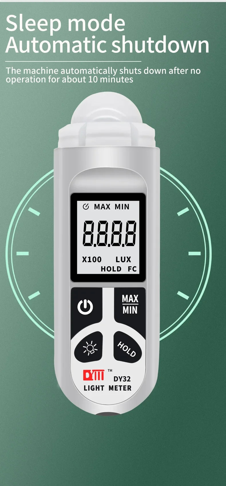 DY38 digitale geluidsniveaumeter