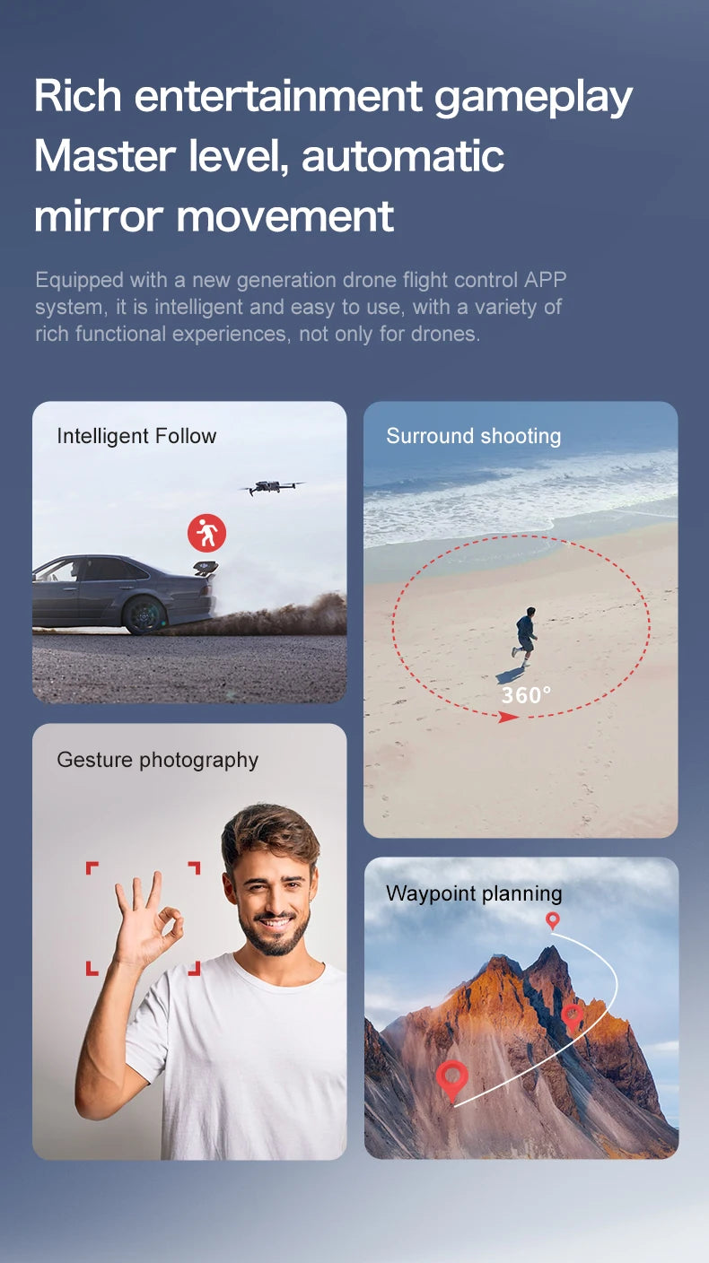 S-X1 MAX Profesyonel GPS Drone 4K Gimbal Kameralı