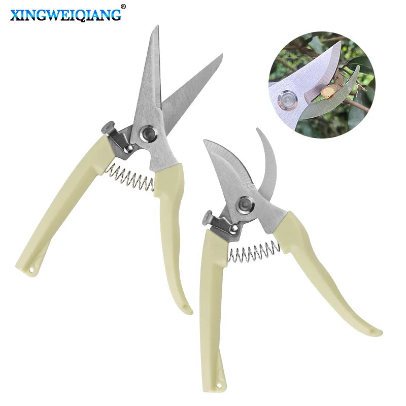 Stainless-Steel Garden Scissors, A/B Options