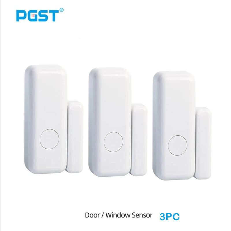 PGST home alarm system, door detector, outdoor solar alarm, door and window/motion sensor, 433MHz, GSM, wireless, anti-theft