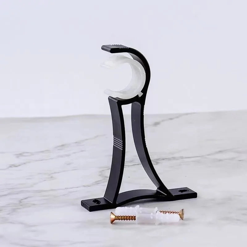 Aluminium Curtain Rod Support Bracket