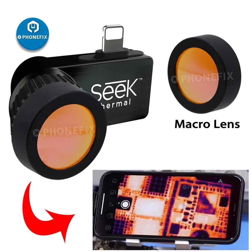 Macrolens voor Seek Compact Thermal Cameras