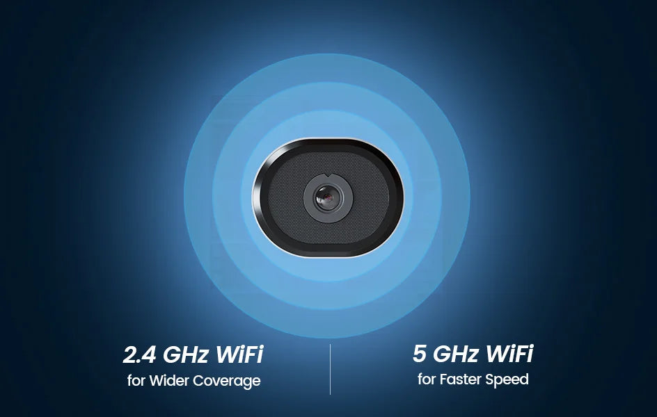 ZOSI C680 2K Window Security Camera with Full-Color Night Vision