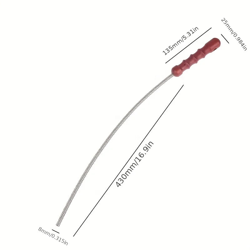Wood Handle Emergency Whip with Glass Breaker