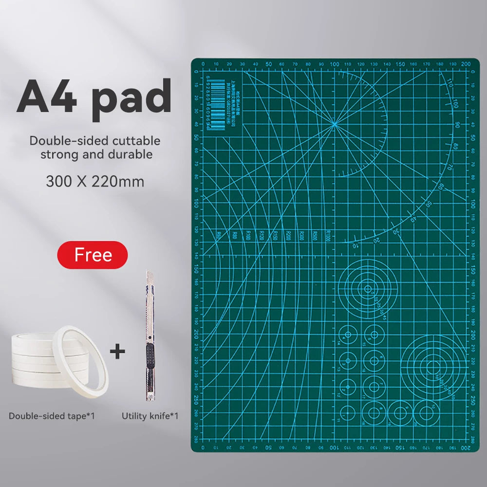 Double-Sided Craft Cutting Mat, A3, A4 or A5