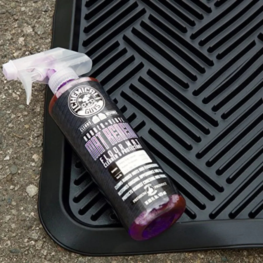 Heavy Duty Door Mat Cleaning Kit with Renew Rubber + Vinyl Cleaner