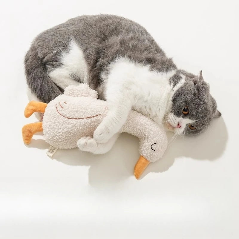 Canvas Animal-Shaped Pet Toy, Fox or Duck