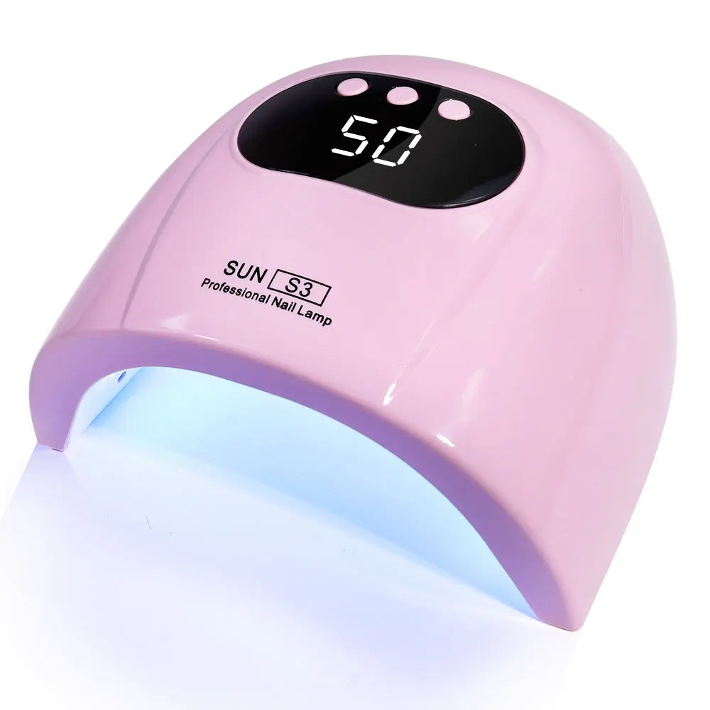 UV LED Nail Lamp Professional Gel Polishing Nail Light 24 LED Nail Art Quick Dryer for Nail Gel Curing Nail Salon Tool 