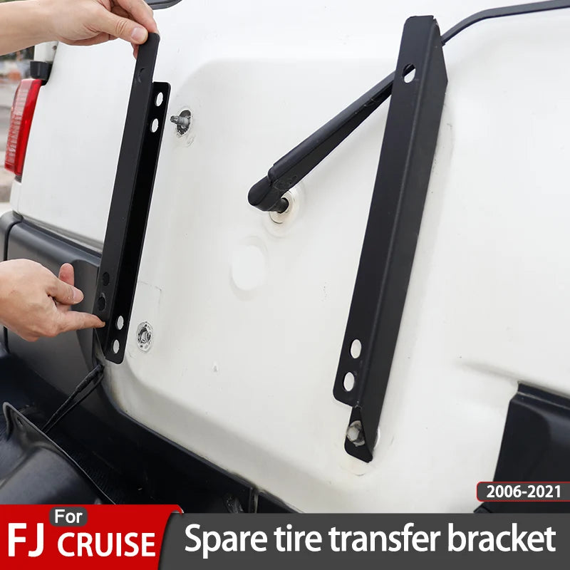 Toyota FJ Cruiser Spare Tire Move Up Bracket Off-Road Accessory