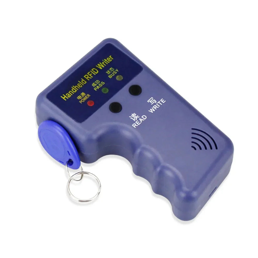 5YOA Handheld 125KHz EM4100 TK4100 RFID Copier Writer Duplicator Programmer Reader EM4305 T5577 Rewritable ID Keyfobs Tags 