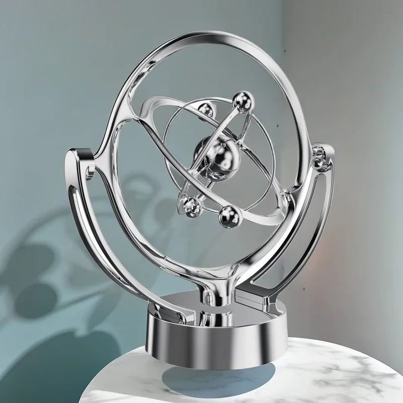 USB or Battery-Powered Kinetic Orbit Desk Ornament