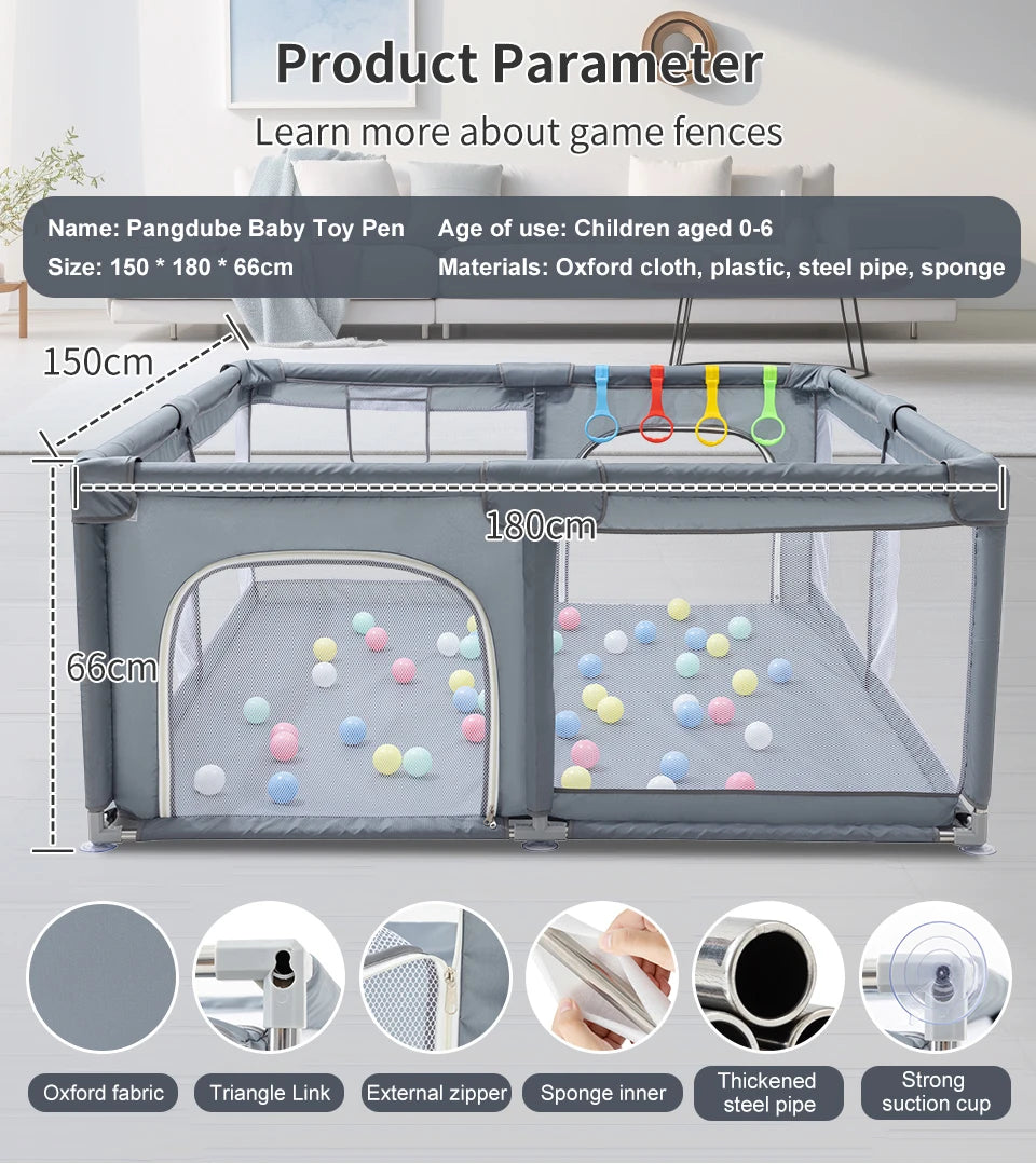 New Arrival Baby Playpen for Safe Indoor Play