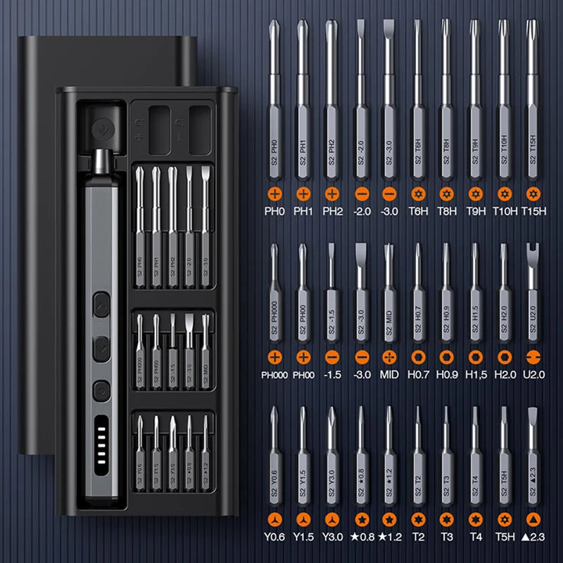 Rechargeable Precision Electric Screwdriver Set