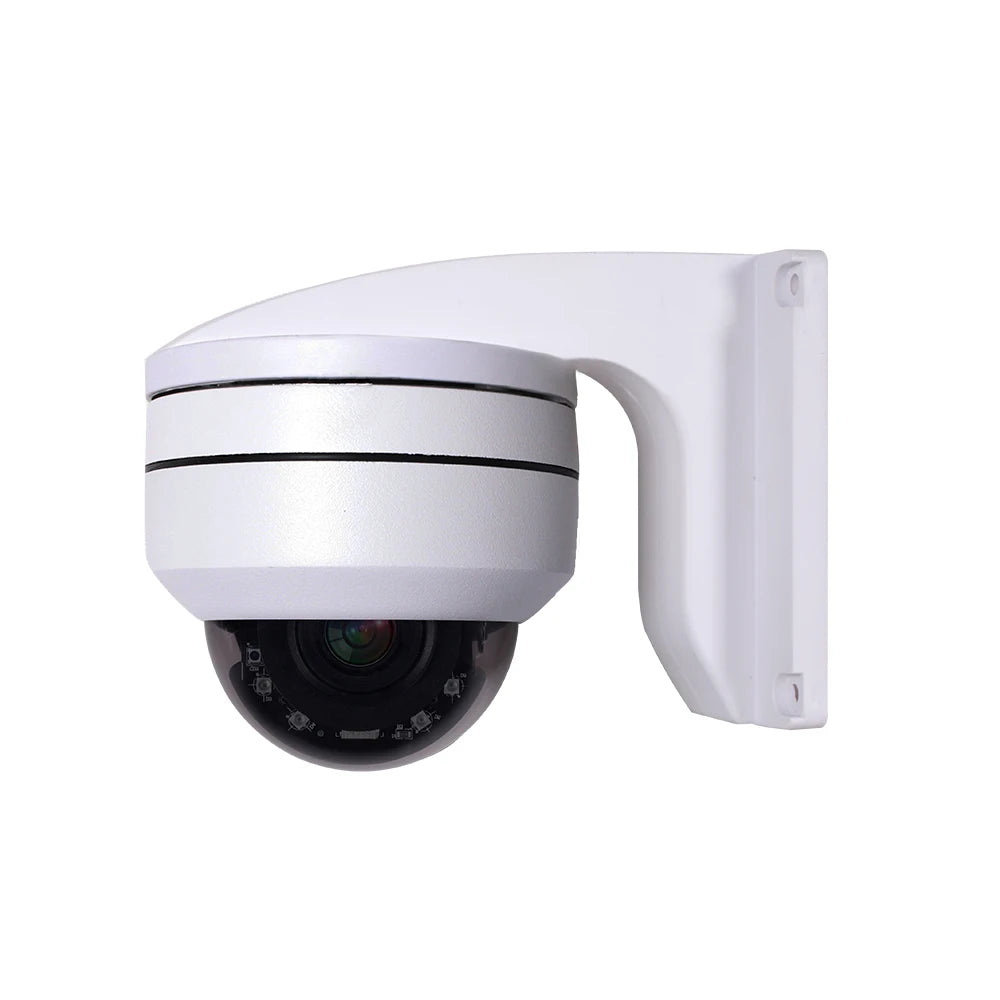 5.0MP Mini PTZ IP Camera Super HD 25660x1920 Pan/Tilt 5X Zoom IR Dome Camera Weatherproof PoE IP Cameras Hikvision Compatible 