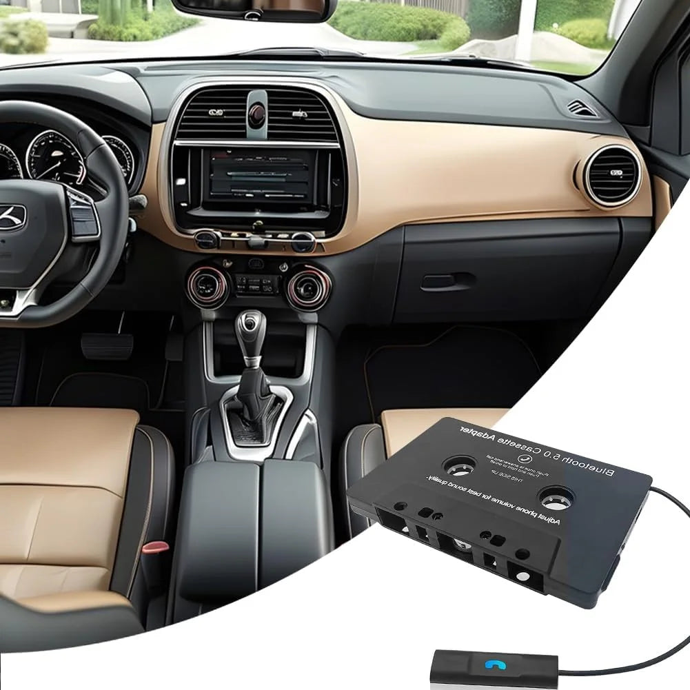 Adaptador de audio de cassette Bluetooth