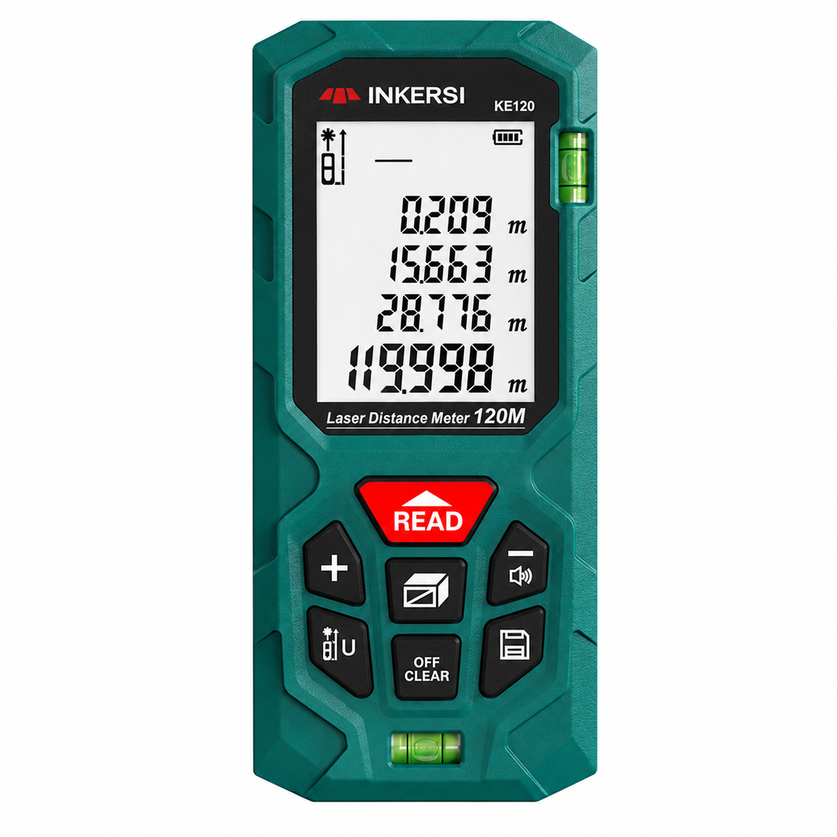 KE Series Red Laser Distance Meter, 40–120 m Options