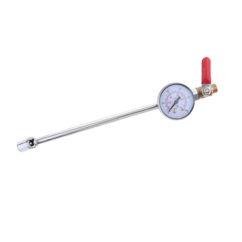 3-in-1 Tyre Inflator with Dial Gauge, 0–150 PSI