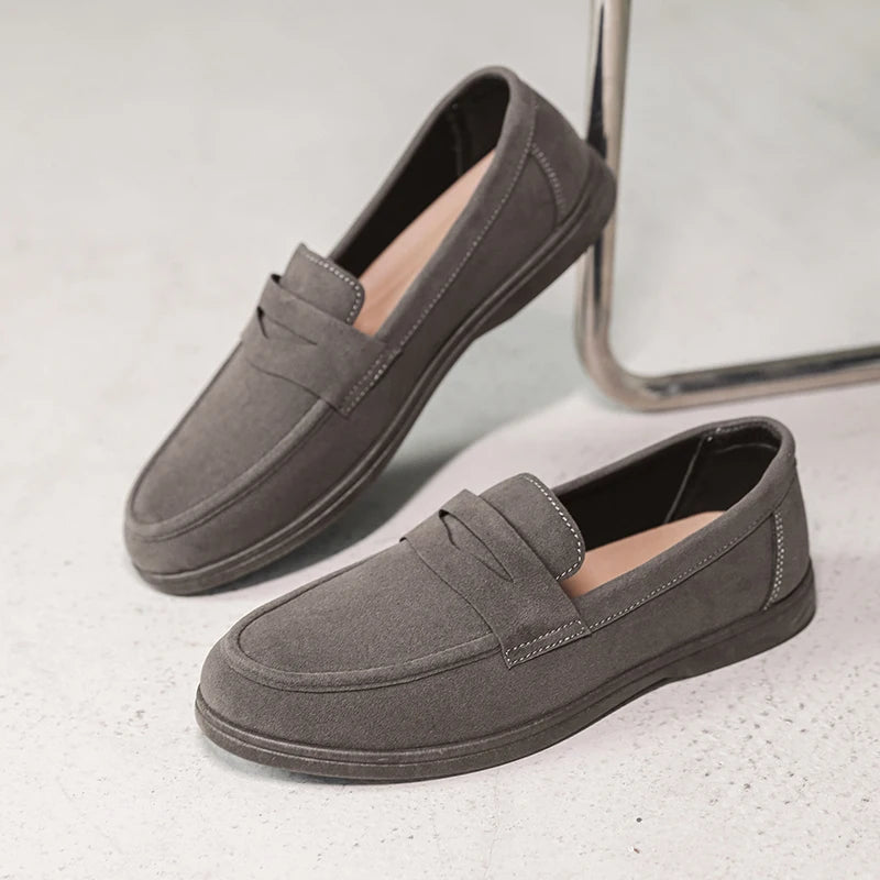 Men's Slip-On Loafers Lightweight Breathable Casual Walking Shoes