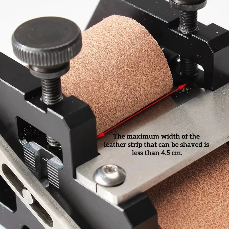 Manual Leather Splitter with Adjustable Thickness