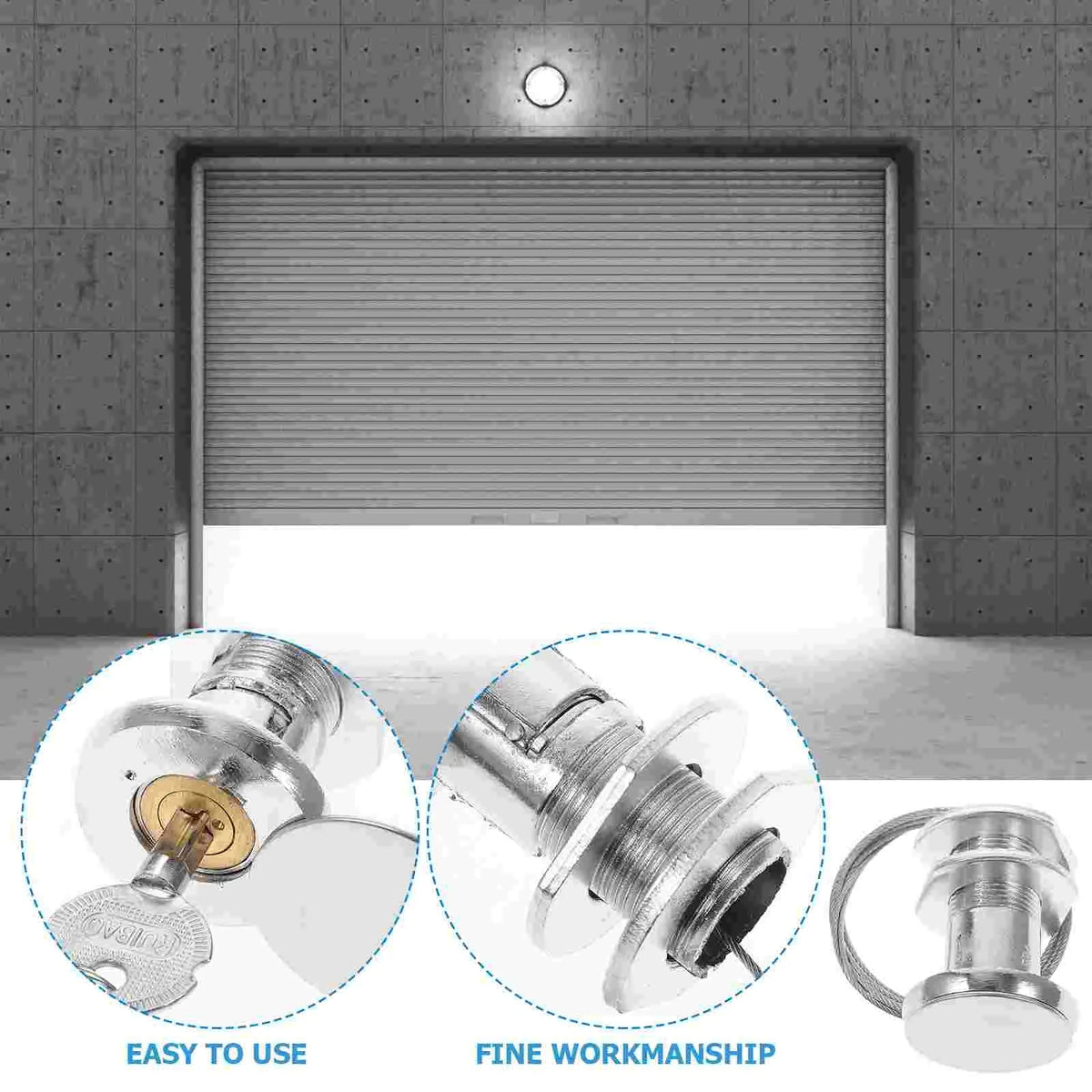 Emergency Door Opening Device: Release Lock for Garage Door Opener Security, Emergency Garage Door Release Lock