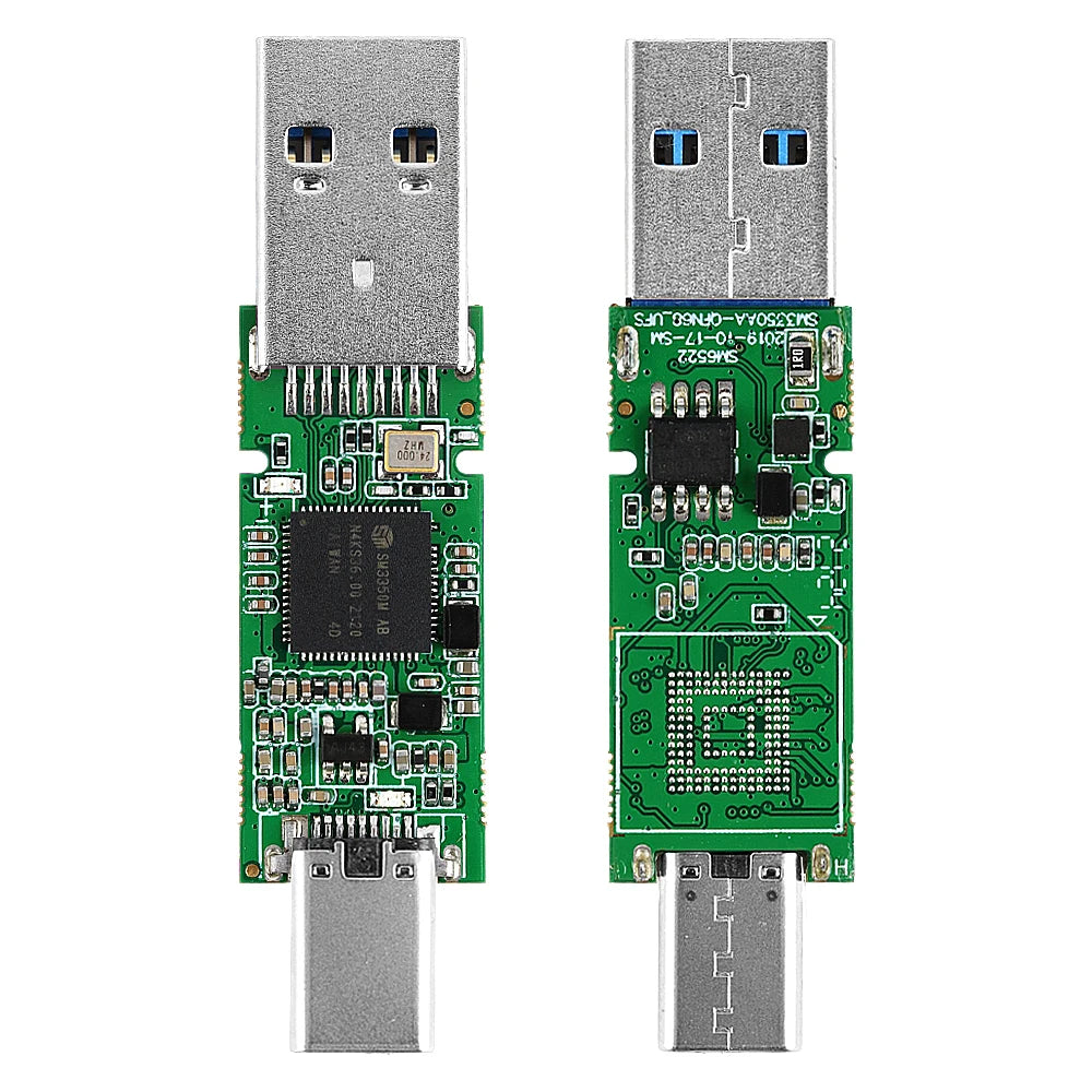 UFS BGA153 USB Reader Board - Case Options