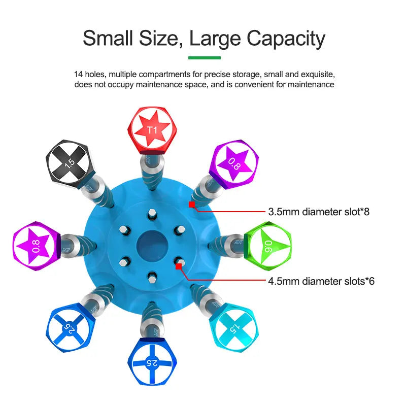 RL-078A 360° Rotating Screwdriver Organizer