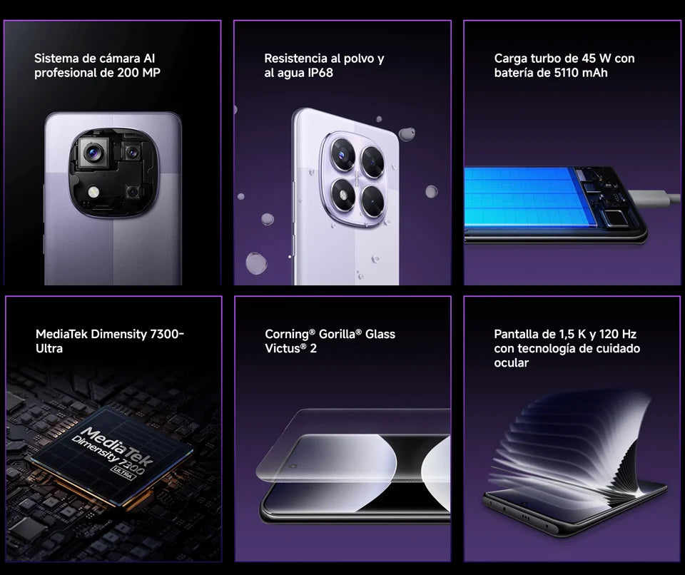 Xiaomi Redmi Note 14 Pro 5G NFC chytrý telefon