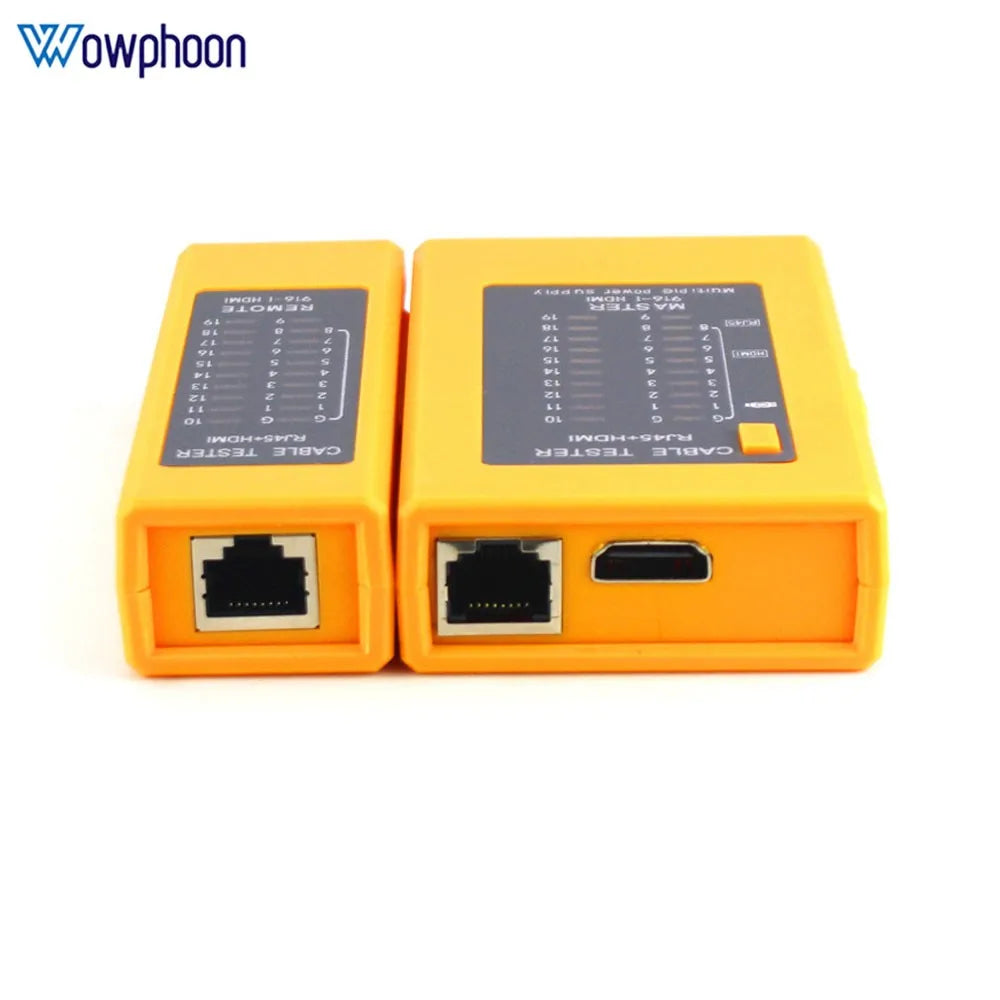 HDMI and RJ45 Cable Tester with Split Design
