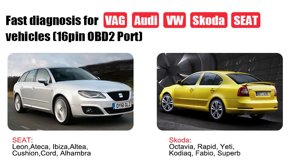 OBD2 Diagnostic Scanner Full System Scan Tool