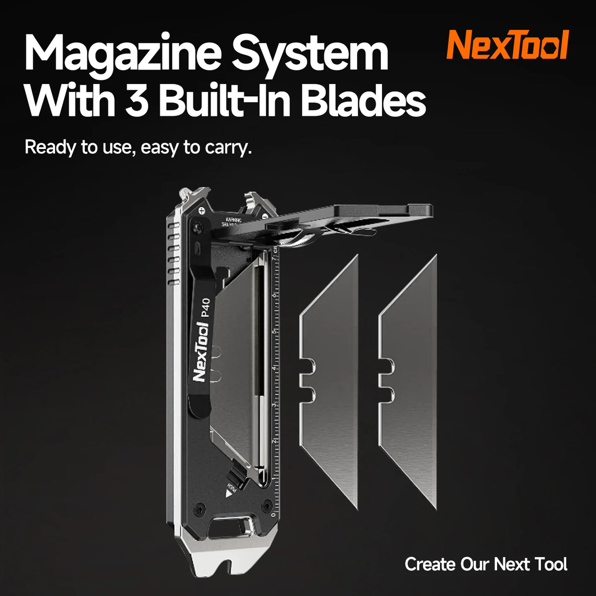 E20 Compact Utility Knife with Blade-Change System