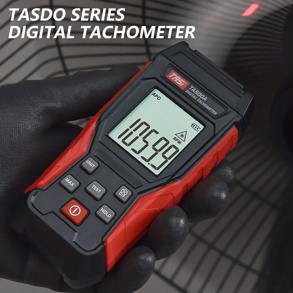 TA500A/B/C Digital Tachometer, Contact & Optical Options