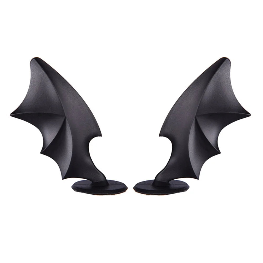 2PCS Motorcycle Helmet Cute Corner Rubber Horn Decoration Motocross Full Face Off Road Helmet Decoration Moto Car Accessories 