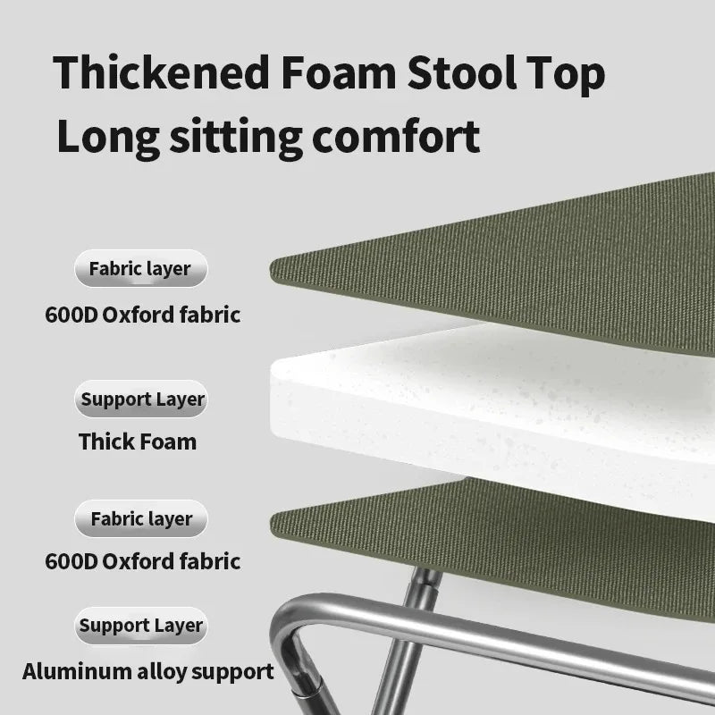 Naturehike 2024 New Camping Chair Portable Lightweight Outdoor Aluminum Chair High Load Travel Foldable Beach Fishing Chair 